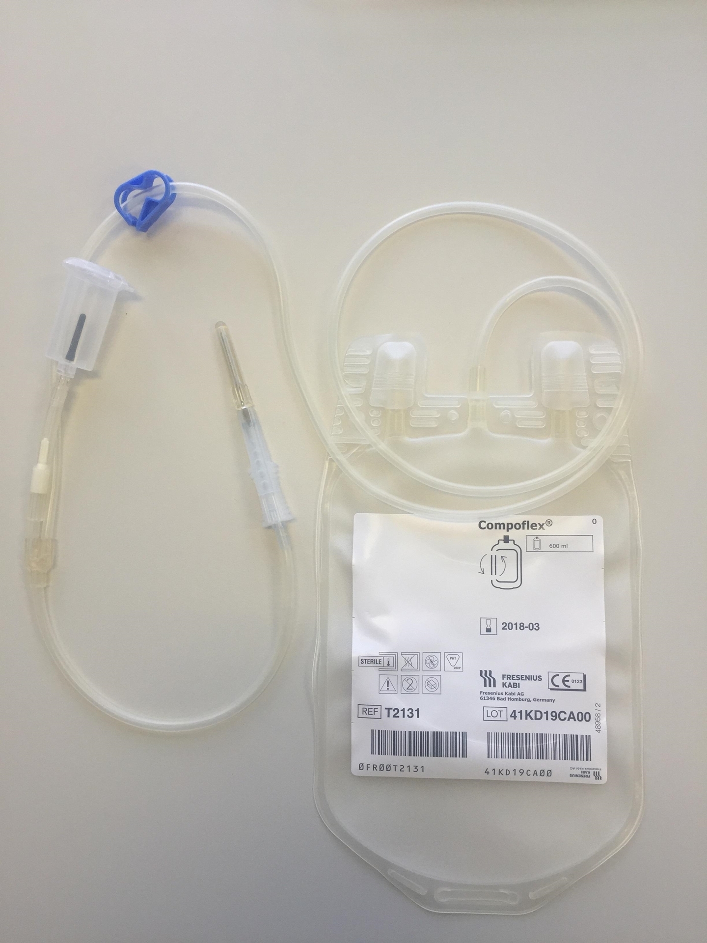 Blood Pack 600mL Compoflex T2131 | Online Medical Supplies & Equipment